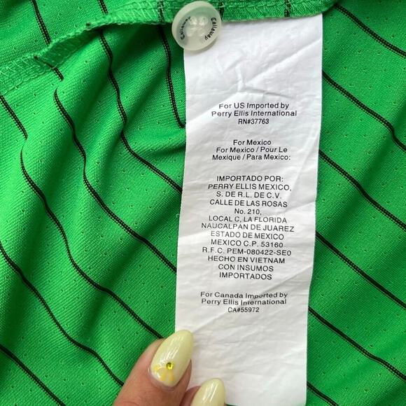 Callaway Green Striped Opti-Dri Men's Golf Polo Shirt - XL - Picture 8 of 10